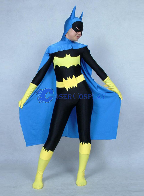 Batman Costume Sexy Batgirl Blue